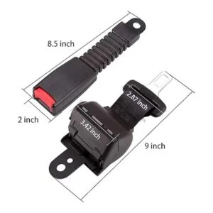 10L0L Juego de 2 cinturones de seguridad universales para_5