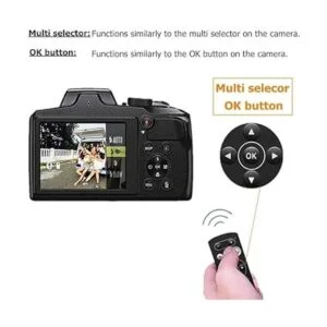 PHOLSY Mando a distancia inalámbrico para Nikon Z50_6