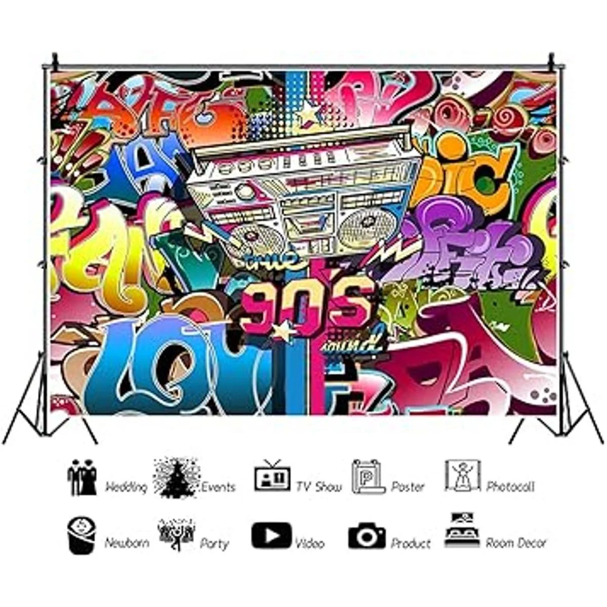 LFEEY Telón de fondo de 10 x 8 pies 90 para sesión de_2