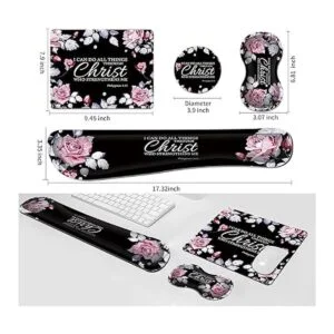 Alfombrilla de mouse con reposamuñecas reposamuñecas para_4