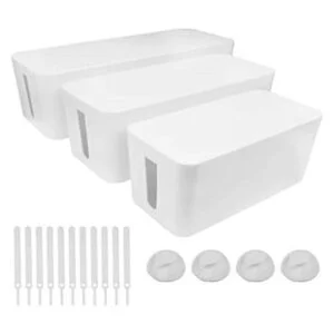 Juego de cajas de gestión de cables de 3 tamaños para_1