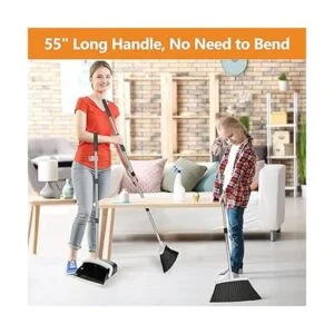 Juego de escoba y recogedor bandeja para polvo y escoba_6