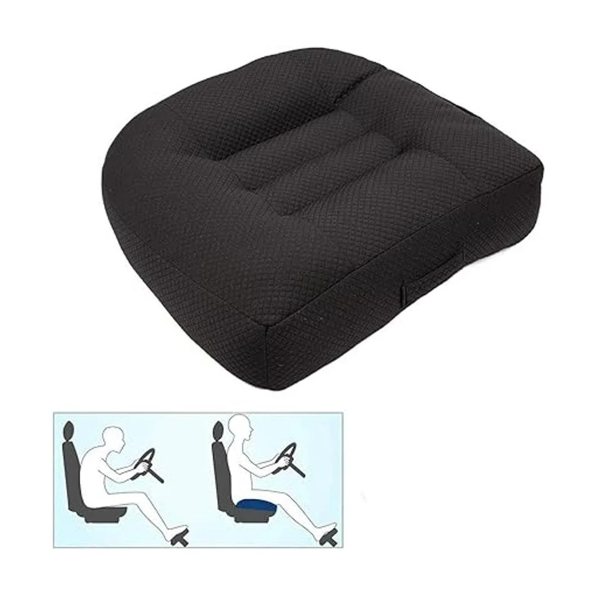 Nine River Cojín de asiento elevador de coche que eleva la_1