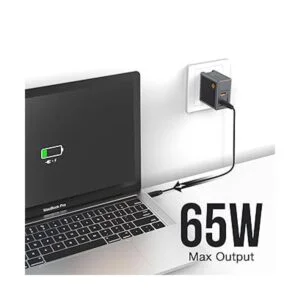 SlimQ Cargador USB C de 65 W PD3.0 de carga rápida bloque_3