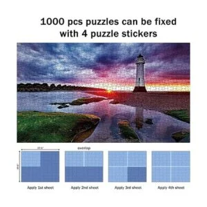 Rechiato 32 hojas transparentes de pegamento para_4