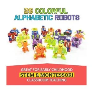 Liberty Imports 26 piezas de juguetes de robot de_5