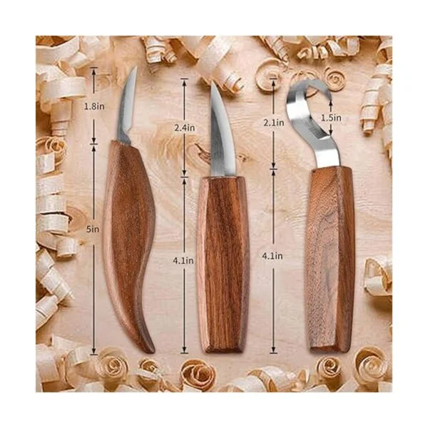 Olerqzer Herramientas de tallado de madera para_3