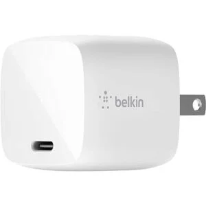 Belkin Cargador USBPD GaN de 30 W USBC cargador rápido_3