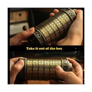 Cryptex Da Vinci Code Mini cajas de rompecabezas con_3