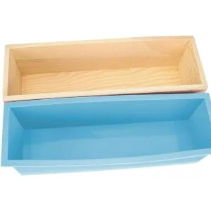 ZOENHOU 3 moldes de jabón azul de 42 onzas kit de moldes_5