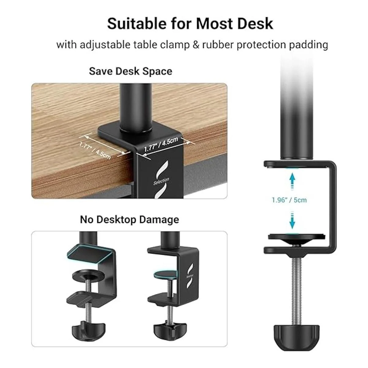 SmallRig Selection Soporte de mesa para escritorio de_5