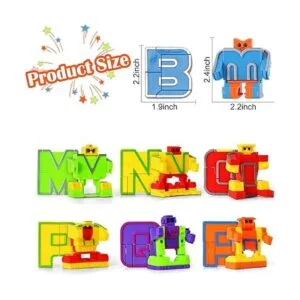 Liberty Imports 26 piezas de juguetes de robot de_4