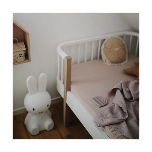 mushie Sábana bajera de muselina extra suave para cuna_3