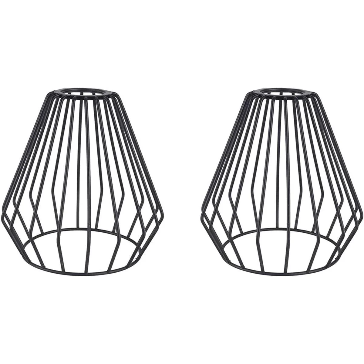 EFINEHOME Juego de 2 fundas industriales rústicas_1