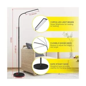 Dimunt Lámpara de pie LED lámparas de pie brillantes de_4