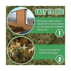 Musgo artificial de gran capacidad de 35 onzas para_5