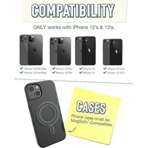 Smartish Cargador inalámbrico magnético compatible con_5