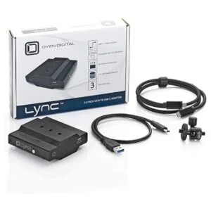 Oyen Digital Lync USBC a SSD Cámara Drive Dock_4
