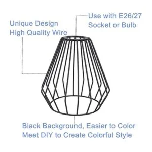 EFINEHOME Juego de 2 fundas industriales rústicas_3