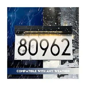 Placas de dirección para casa con energía solar número de_3