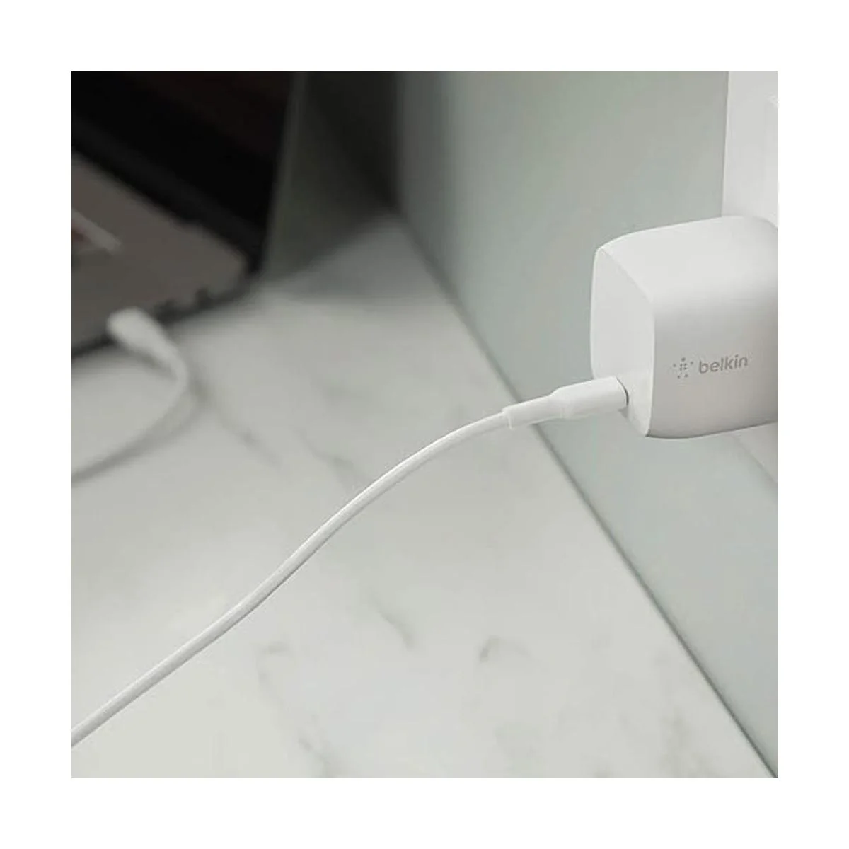 Belkin Cargador USBPD GaN de 30 W USBC cargador rápido_2