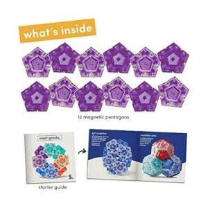 Speks Geode Esfera magnética antiestrés juego de 12_3