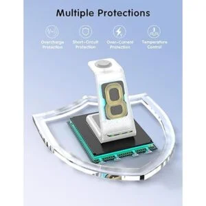 JoyGeek Estación de carga inalámbrica cargador_6