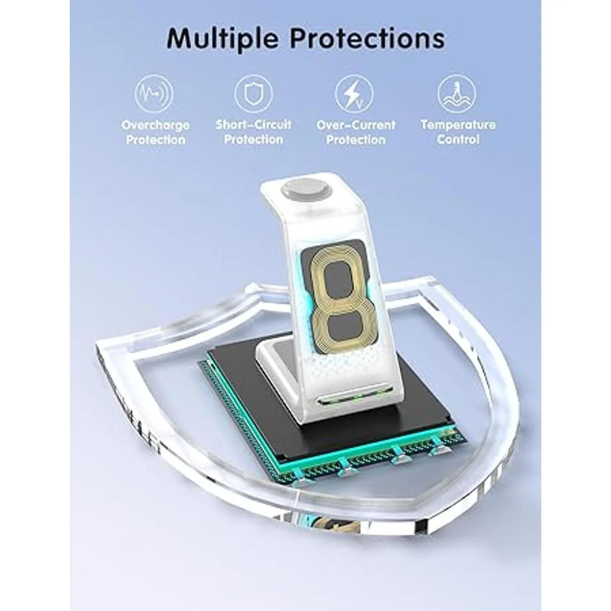 JoyGeek Estación de carga inalámbrica cargador_6