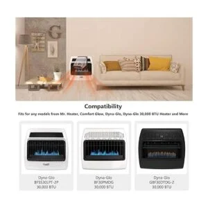 Criditpid Ventilador de calentador de pared sin_5