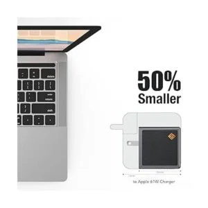 SlimQ Cargador USB C de 65 W PD3.0 de carga rápida bloque_4