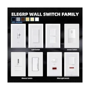 ELEGRP Interruptor de luz de palanca de un solo polo 15_4