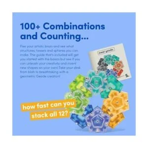 Speks Geode Esfera magnética antiestrés juego de 12_4