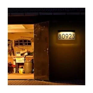 Placas de dirección para casa con energía solar número de_5