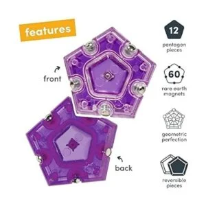 Speks Geode Esfera magnética antiestrés juego de 12_2