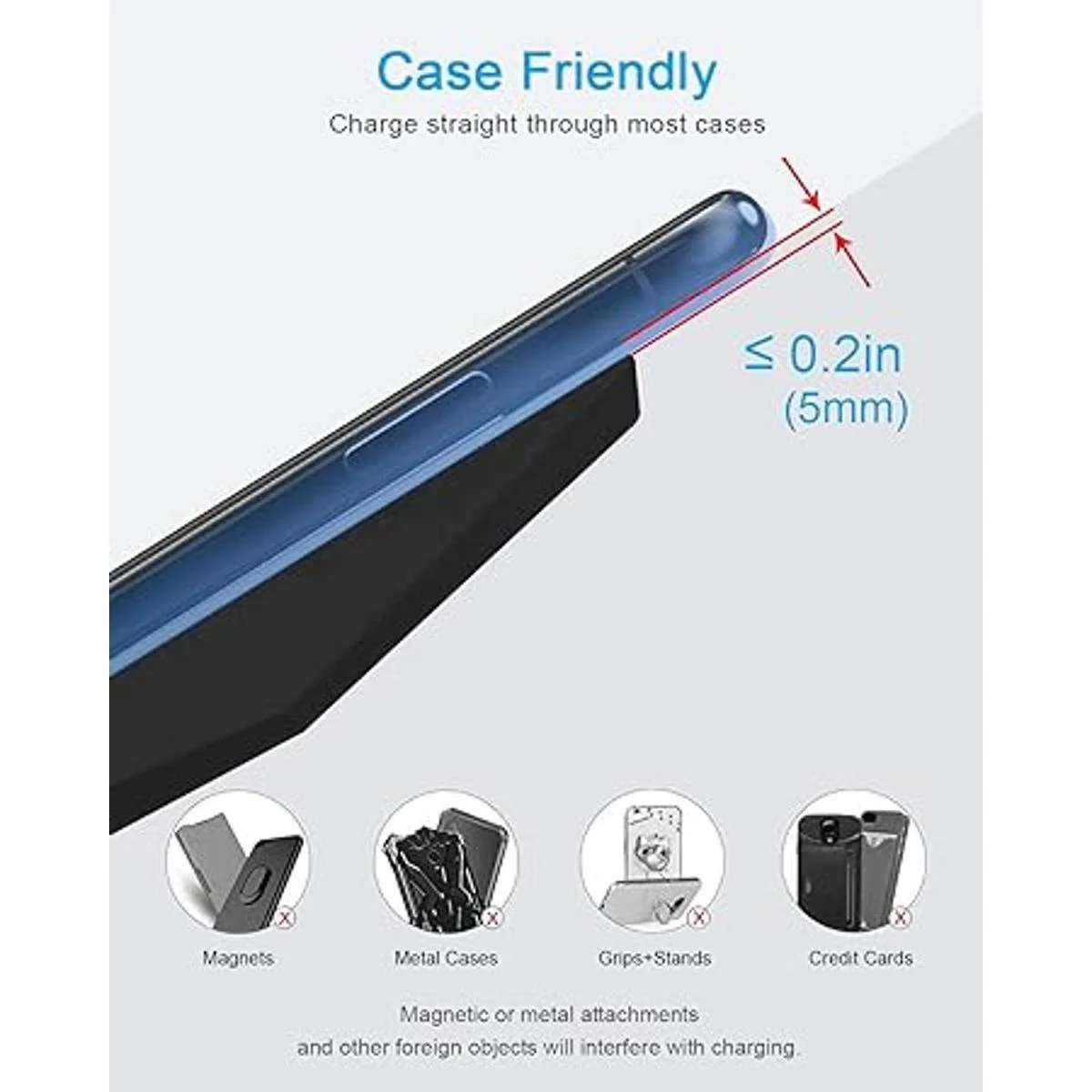 NANAMI Cargador inalámbrico máximo de 30 W soporte de_6