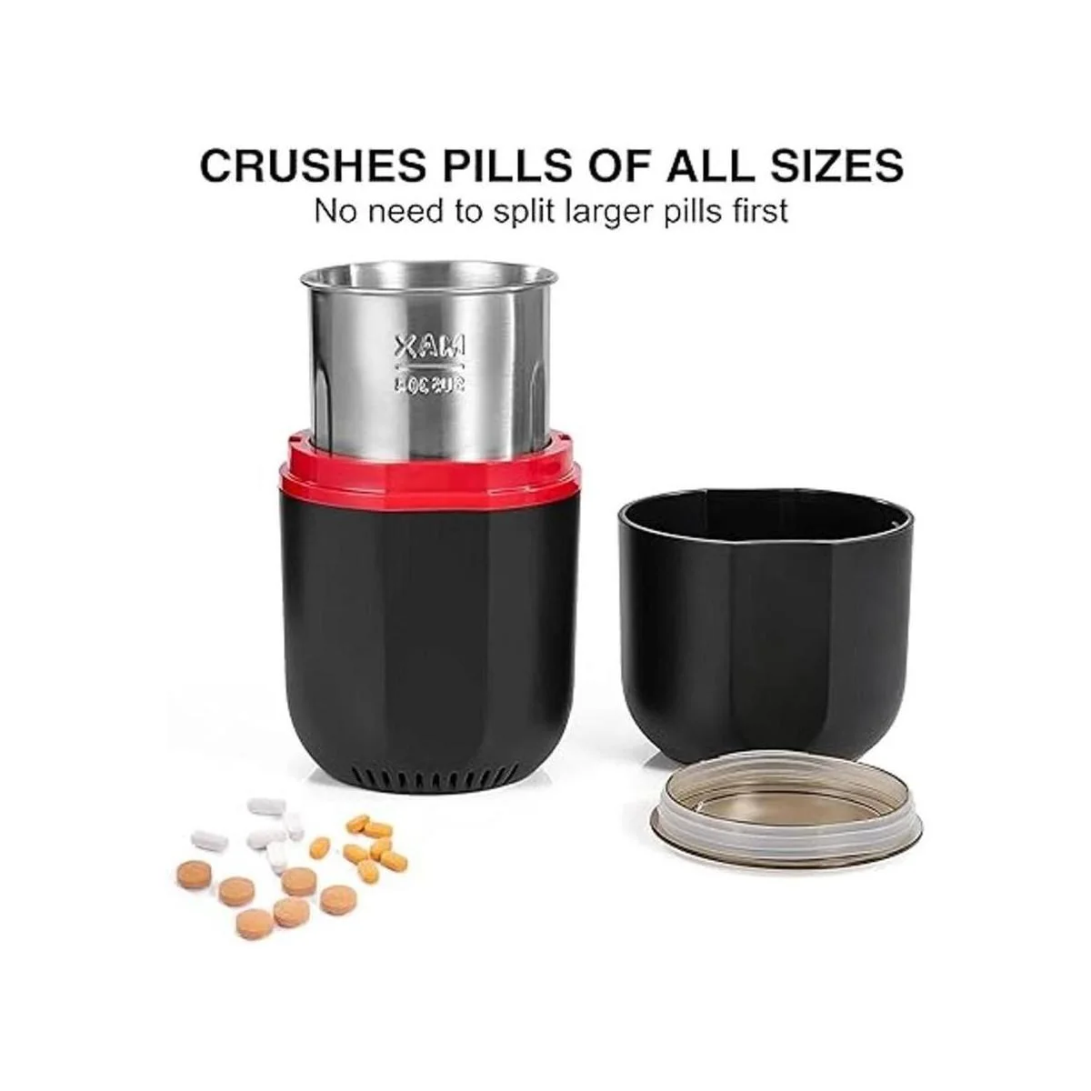 Molinillo eléctrico de píldoras Moler y pulverizar_5