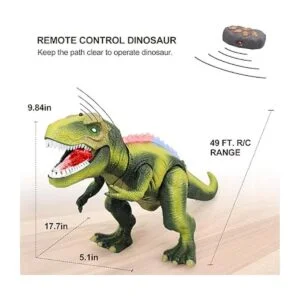 STEAM Life Juguetes de dinosaurio con control remoto para_6