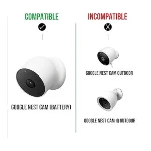 Wasserstein Estación de carga compatible con Google Nest_6