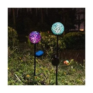 VCUTEKA Luces decorativas solares de jardín para_2