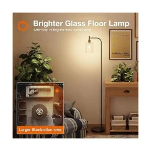Addlon Lámpara de pie LED con pantalla de lámpara de_2
