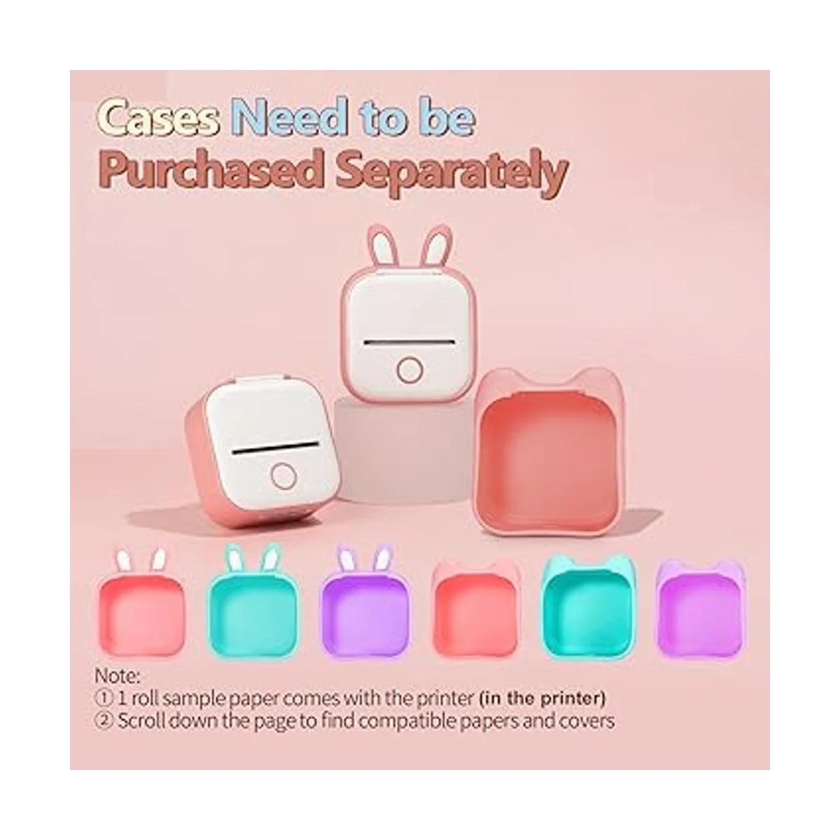 Impresora de calcomanías portátil Memoking T02 impresora_5