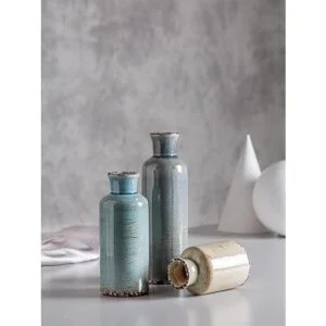 CwlwGO Juego de jarrón de cerámica de 3 piezas jarrón_3