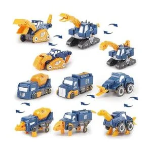 Juego magnético de juguete de construcción de dinosaurio 5_2