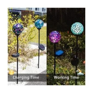 VCUTEKA Luces decorativas solares de jardín para_4