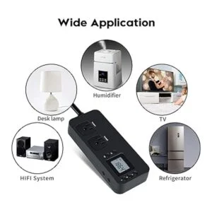 Briidea Monitor de uso de electricidad probador de_6