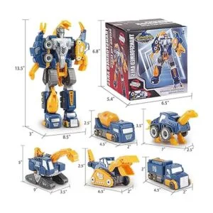 Juego magnético de juguete de construcción de dinosaurio 5_6