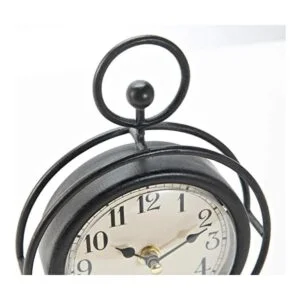 JUMBO HUMBLE Reloj de escritorio pequeño de metal vintage_5