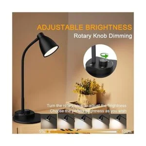 BOHON Lámpara de escritorio LED con puerto de carga USB 3_3