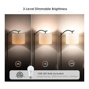 Lámpara de pie para sala de estar lámpara de pie LED_3