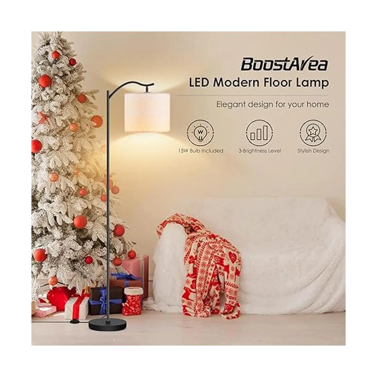 Lámpara de pie para sala de estar lámpara de pie LED_2